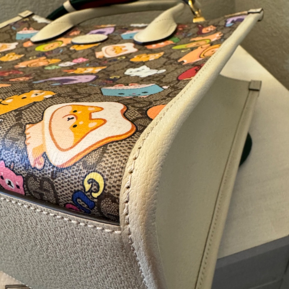 Gucci x Pikarar/Angela Nguyen Animal Print small tote - Picture 11 of 15